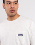 Tričko Patagonia M's Regenerative Organic Certified Cotton LW Pocket Tee Birch White
