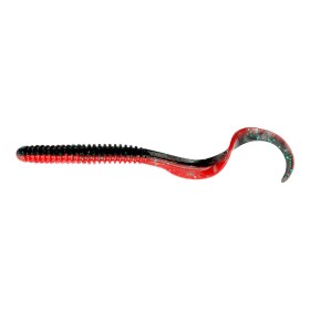 Savage Gear Gumová nástraha Rib Worm Red N Black 10ks,Savage Gear Gumová nástraha Rib Worm Red N Black 10ks