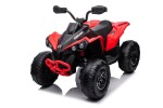 Mamido Dětská elektrická čtyřkolka Can-Am Renegade 180W 4x4 červená