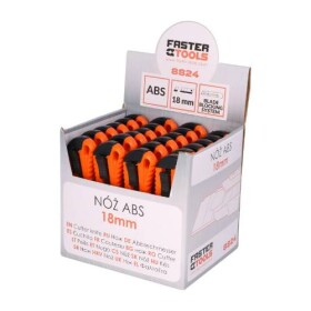Nůž odlamovací ABS 18 mm, FASTER TOOLS