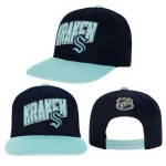 Outerstuff Dětská kšiltovka Seattle Kraken NHL Essentials Deadstock Snapback