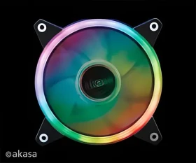 Akasa AK-FN098 Vegas R7 / 120mm RGB ventilátor / řízení z základní desky (AK-FN098)