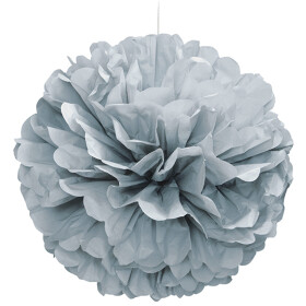 Unique Papírová dekorace stříbrná 40cm Unique Papírová dekorace stříbrná 40cm