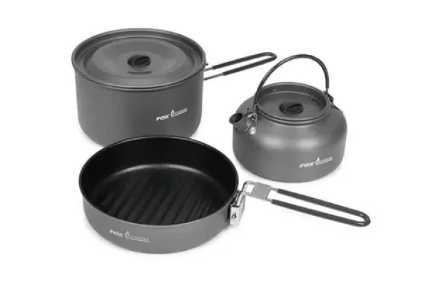 FOX Cookware Set 3 ks / Sada nádobí / hliník / nepřilnavý povrch (CCW036)