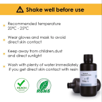 ELEGOO Water Washable Resin černý 1 kg
