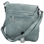 Stylová dámská koženková crossbody kabelka Haidi, šedá