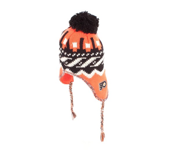 Reebok Pánská zimní čepice Philadelphia Flyers NHL Tassle