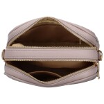Stylová dámská koženková crossbody kabelka Ronda, fialová