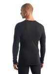Pánské merino triko dlouhý rukáv ICEBREAKER Mens 175 Everyday LS Crewe, Black velikost: S