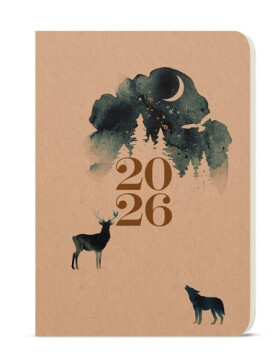 Týdenní diář 2026 Oskar Kraft A5 Čarovný