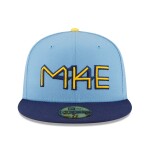 New Era Pánská kšiltovka Milwaukee Brewers MLB Authentic City Connect 59FIFTY Velikost: 7 3/4