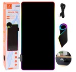 Mamido Herní podložka pod myš a klávesnici s RGB podsvícením 80x30 cm