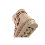 D.Franklin snow boots ladies winter fashion fur insulated brown high dámské 40