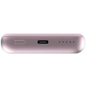 Verbatim Charge 'n' Go 10000mAh růžová / Magnetická bezdrátová powerbanka / USB-C / MagSafe / 15-20W (32248)