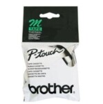 Brother TM-K231, 12mm, černý tisk/bílý podklad - originální páska nelaminovaná