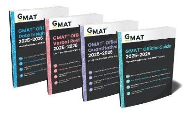 GMAT Official Guide 2025-2026 Bundle - kolektiv autorů