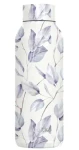 Quokka Solid Grey Bouquet / Nerezová termoláhev / 510 ml / dvouplášťová (8412497121724)
