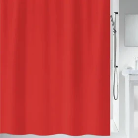 Spirella PRIMO sprchový závěs 120 x 200 cm červený / polyester (7610583125330)
