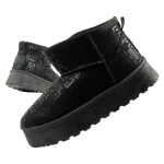 Lee Cooper snow boots women winter fashion fur insulated boots black dámské 39