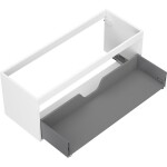 MEXEN - Box-A skříňka pro umyvadlo 120, 1 šuplík, bílá mat 91AX0-1200-470-1-01