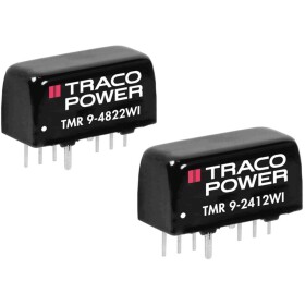 TracoPower TMR 9-2412WI DC/DC měnič napětí do DPS 24 V/DC 12 V/DC 1 A 9 W Počet výstupů: 1 x Obsah 10 ks