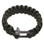 Náramek Paracord 2.3, kov. spona