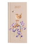 Kapesní diář 2027 Wrendale Designs - Střízlík