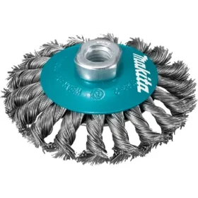 Makita D-77584 / kartáč miskovitý 115mm / drát nerezový splétaný 0.5mm (D-77584)