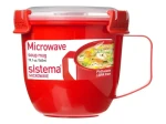 Sistema Microwave Hrnek na polévku 565 ml červená (9414202011428)