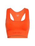 Dámská merino podprsenka ICEBREAKER Wmns 260 Zoneknit Seamless Bra, Fervid velikost: XS