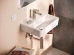 HANSGROHE - Xanuia Q Umývátko 45x34 cm, bez přepadu, otvor pro baterii, bílá 60230450