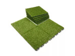 Plastová dlažba – FATRASTEP Grineris - 30×30×2,5 cm zelená (balení 9 ks = 0,81 m²)