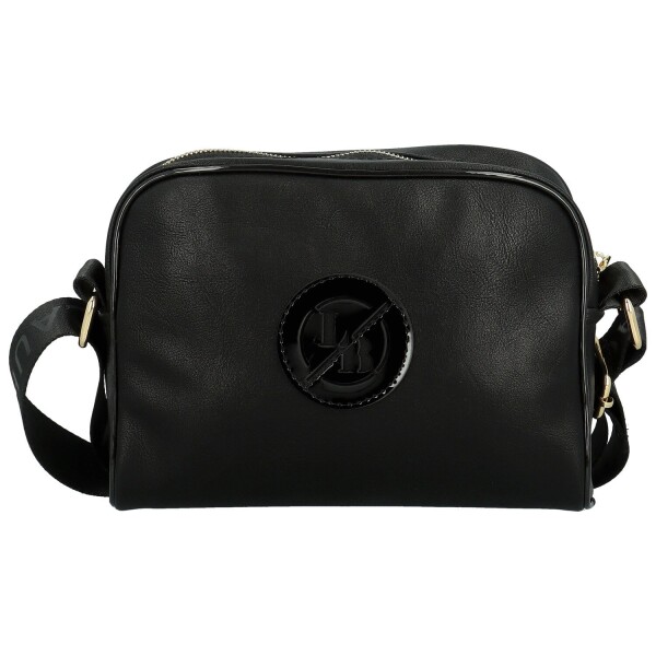 Trendy dámská koženková crossbody kabelka LB Vilja, černá