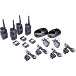 Midland Midland G7 Pro 4x set, PMR446 2x charger, 4x MA24-L headset C1090.19 PMR radiostanice sada 4 ks