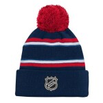 Outerstuff Dětská zimní čepice New York Rangers NHL 3Rd Jersey Jacquard Cuff Pom