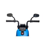 Mamido Dětská elektrická motorka Chopper Faster modrá