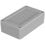 Bopla Euromas X, XT 130804 7035 07513084 elektronická krabice 125 x 75 x 37.20 ABS šedobílá (RAL 7035) 1 ks