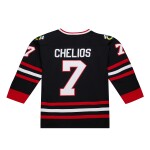 Mitchell & Ness Pánský dres Chris Chelios Chicago Blackhawks 1997 NHL Dark Alternate Jersey Velikost: L
