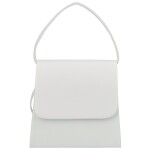 Elegantní dámské psaníčko kufříkového střihu Esmeralda, bílá