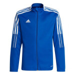 Dětská fotbalová mikina Tiro 21 Track GM7315 modrá - Adidas 164