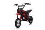 Mamido Dětská elektrická motorka Cross 350W červená