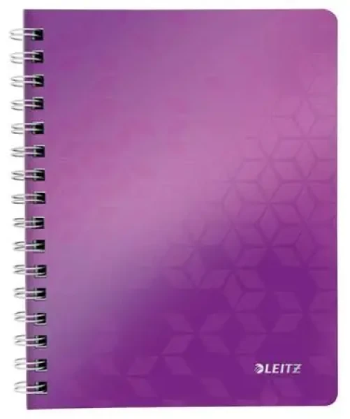 Leitz WOW Blok A5 PP linka purpurová