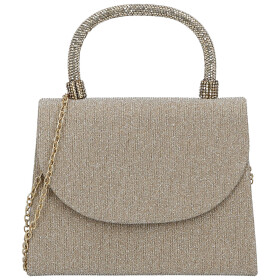 Módní dámská plesová kabelka Michelle Moon Melita, zlatá