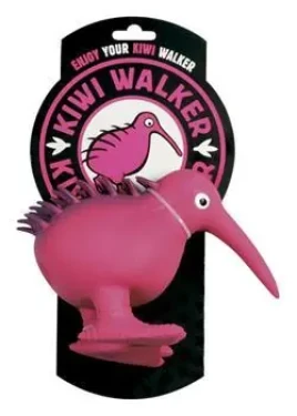 Kiwi Walker Kiwi L růžová / Hračka pro psy / Latexová pískací / 13,5 cm (LTX-005)