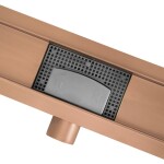 REA - Odtokový žlab Neox brush copper 60 REA-G4889