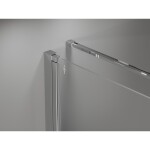 MEXEN/S - Mist-B sprchový kout dveře křídlové 85 x 70, transparent, chrom 8A2T-085-070-01-00