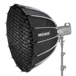 Neewer Softbox 85 cm / Parabolický / Bowens mount / 2x difuzor / voštinová mřížka (B0BLC6NCGK)