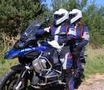 Bunda na moto Xrc Winkle 2.0 Wtp men adventure grey/black/blue/red - L / modrá