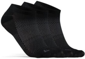 Craft Core Dry Footies 5-pack černá - Běžecké ponožky CRAFT CORE Dry Footies 5-pack - černá Velikost textilu: 34-36