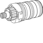 Náhradní díly Regulační část termostatu Hansa 3.3 59913871